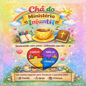 KIT CHÁ DO MINISTÉRIO INFANTIL