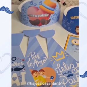 ACESSÓRIOS PARA APRESENTAÇÃO DIA DOS PAIS