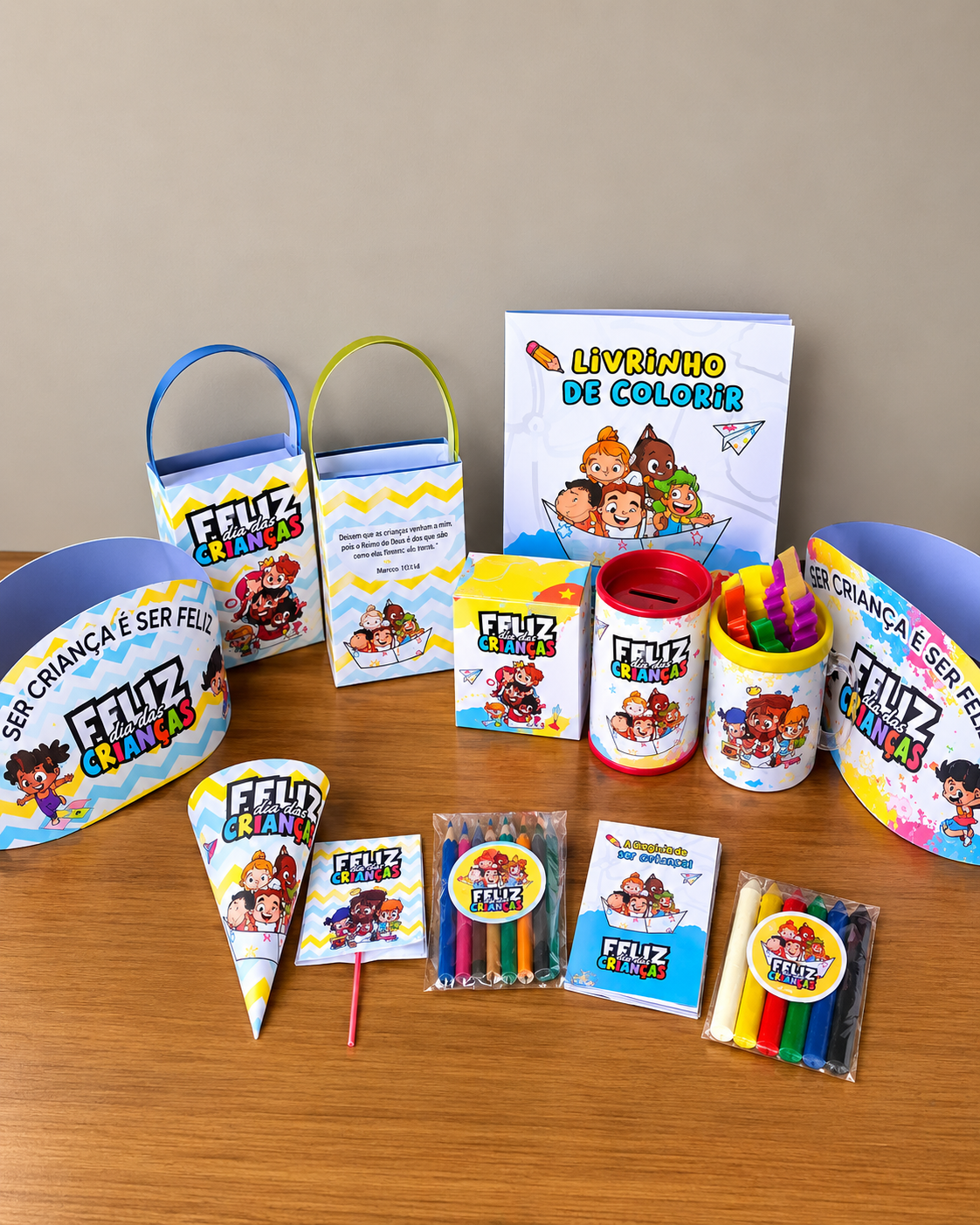 KIT LEMBRANCINHAS DIA DAS CRIANÇAS
