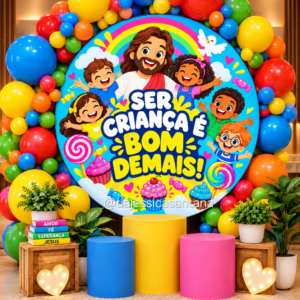 PAINEL SER CRIANÇA É BOM DEMAIS!