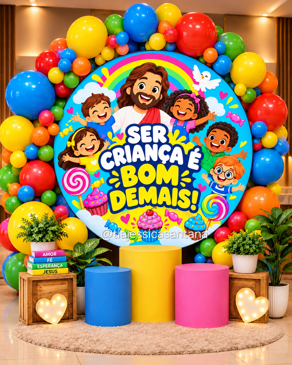 PAINEL SER CRIANÇA É BOM DEMAIS!